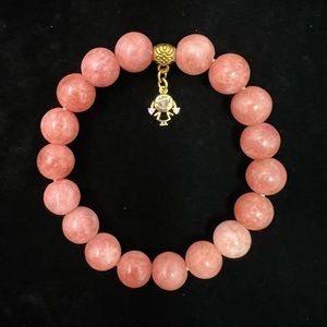 Natural Sunstone Gemstone Bracelet